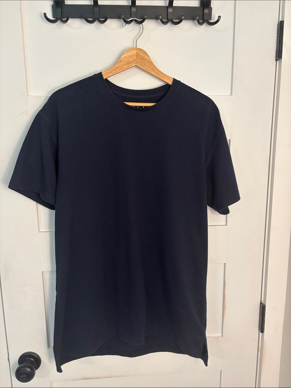 BYLT Basics Split Hem - Navy